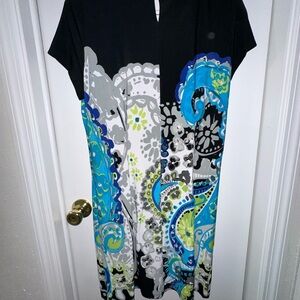 Sandra Darren Elegant Black Dress